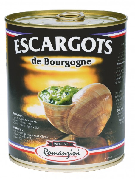 Bote 10 Dz D'escargots De Bourgogne Belle Grosseur